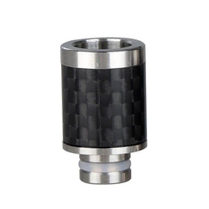 Driptip Series 510 Stainless Steel Hat Carbon Fiber